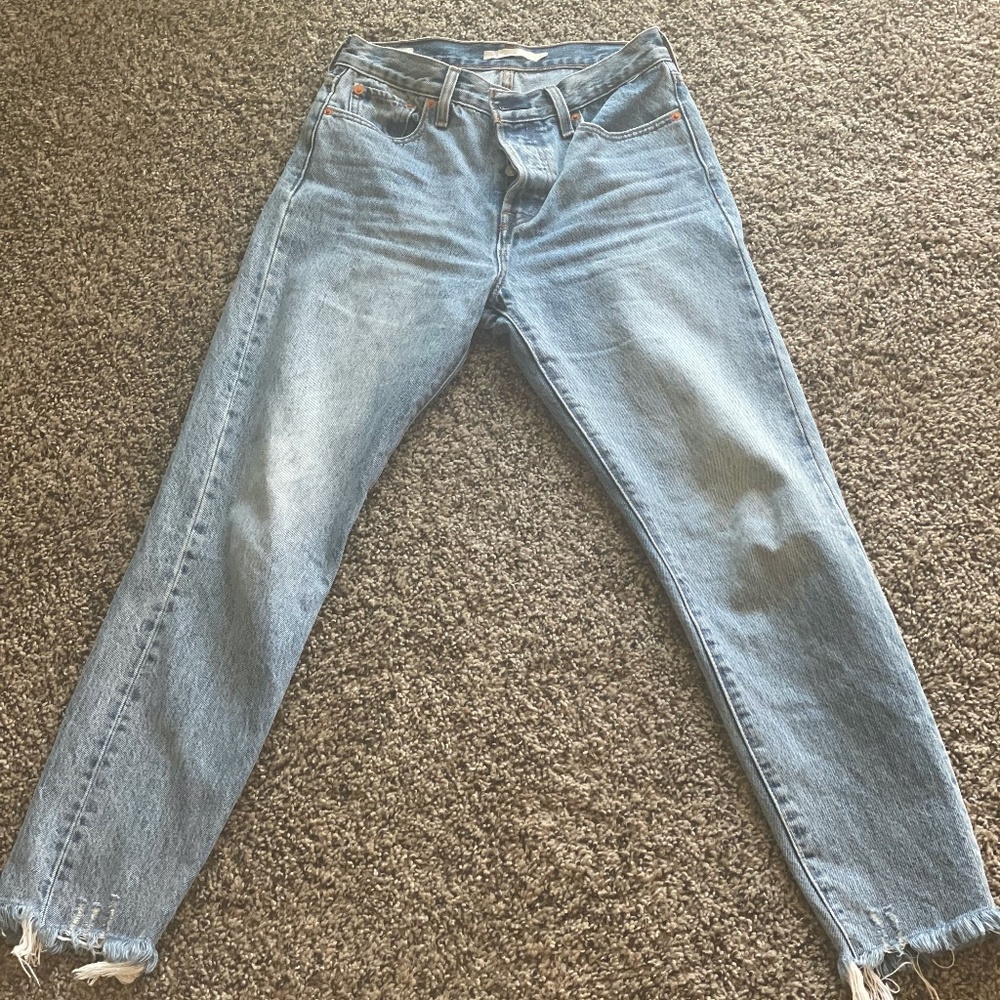 Levi's wedgie straight jeans size 26